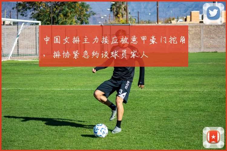 中国女排主力接应被意甲豪门挖角，排协紧急约谈球员家人